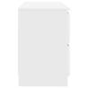 White TV Cabinet 100x35x54 cm - Durable & Stylish Storage