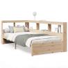 Bookcase Bed 90x190 cm - Solid Pine Wood Frame | HipoMarket