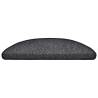 Stair Mats 20 pcs Anthracite - Non-Slip & Washable