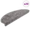  Stair Mats 20 pcs Grey 65x21x4 cm Colour grey Size 65 x 21 x 4 cm Quantity in Package 20 