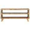 Stylish TV Cabinet 105x46 cm in Solid Mango Wood | HipoMarket