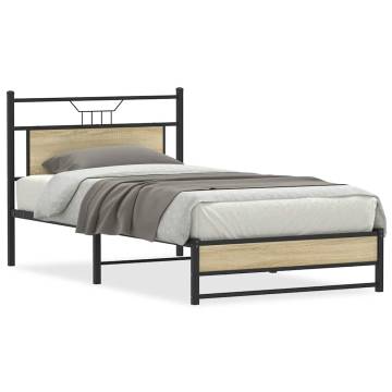 Sonoma Oak Bed Frame - Stylish & Durable | Hipo Market