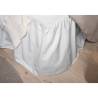 Venture Home Bedskirt Pixy 200x120 cm Cotton White Colour white Size 200 x 120 cm 