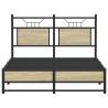 Sonoma Oak Bed Frame 120x190 cm | Stylish & Durable Design