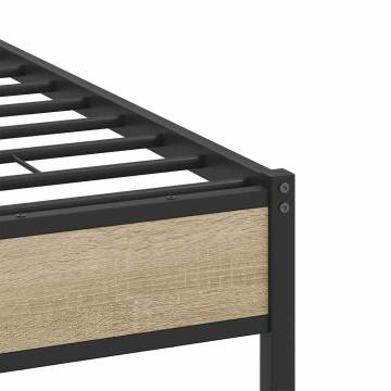 Sonoma Oak Bed Frame 120x190 cm | Stylish & Durable Design