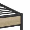 Sonoma Oak Bed Frame 120x190 cm | Stylish & Durable Design