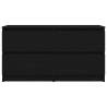 Stylish Black TV Cabinet - 100x35x54 cm | HipoMarket