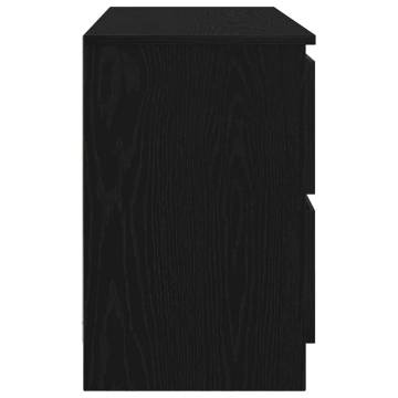 Stylish Black TV Cabinet - 100x35x54 cm | HipoMarket