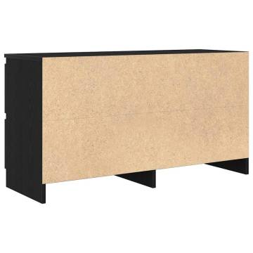 Stylish Black TV Cabinet - 100x35x54 cm | HipoMarket