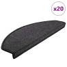  Stair Mats 20 pcs Anthracite 65x24x4 cm Colour anthracite Size 65 x 24 x 4 cm Quantity in Package 20 