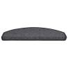 20 pcs Anthracite Stair Mats - Non-Slip & Washable | Hipomarket