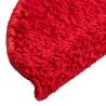 Stair Mats 20 pcs Red - Non-Slip & Washable | Hipomarket