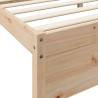 Bookcase Bed 150x200 cm Solid Pine - Stylish & Functional