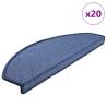 20 pcs Blue Stair Mats | Non-Slip & Washable | Hipomarket UK