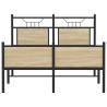 Sonoma Oak Bed Frame 120x200 cm - Stylish & Durable