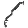 Single Monitor Arm for 27 Inch Screen - Space Saving & Adjustable