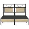 Sonoma Oak Bed Frame 120x200 cm - Durable & Stylish