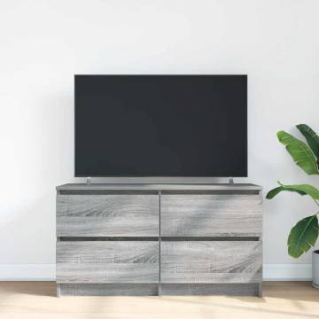 TV Cabinet Grey Sonoma - Stylish & Durable | HipoMarket UK