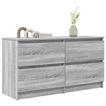 TV Cabinet Grey Sonoma - Stylish & Durable | HipoMarket UK