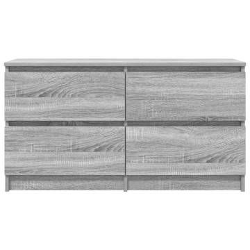 TV Cabinet Grey Sonoma - Stylish & Durable | HipoMarket UK