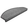 Stair Mats 20 pcs Dark Grey 65x24 cm - Slip Resistant & Stylish