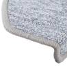 Stair Mats 20 pcs Light Grey - Non-Slip & Washable | HipoMarket