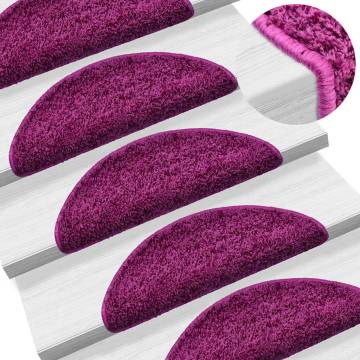 Violet Stair Mats 20 Pcs - Non-Slip & Washable | HiPoMarket