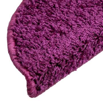 Violet Stair Mats 20 Pcs - Non-Slip & Washable | HiPoMarket