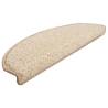 20 pcs Cream Stair Mats - Non-Slip & Washable | HipoMarket