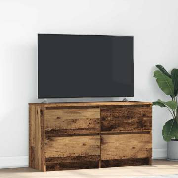 TV Cabinet Old Wood - Stylish & Durable Storage Solution