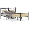 Sonoma Oak King Size Bed Frame - 150x200 cm | HiPo Market