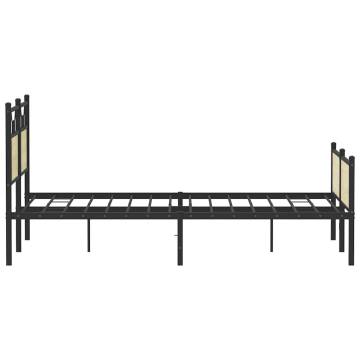 Sonoma Oak King Size Bed Frame - 150x200 cm | HiPo Market