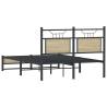 Sonoma Oak Bed Frame 120x200 cm - Durable & Stylish Design