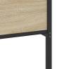 Sonoma Oak Bed Frame 140x200 cm - Stylish & Durable