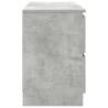 Concrete Grey TV Cabinet 100x35x54 cm - Stylish Storage Solution