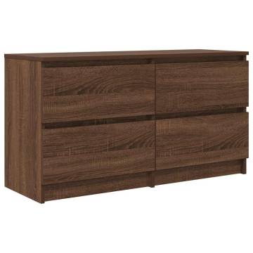 Brown Oak TV Cabinet - Stylish Storage Solution | Hipomarket