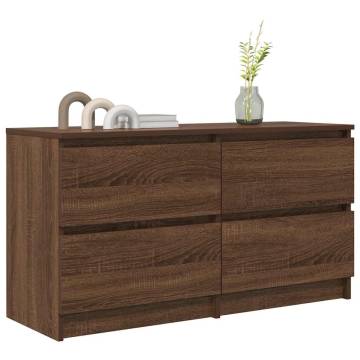 Brown Oak TV Cabinet - Stylish Storage Solution | Hipomarket