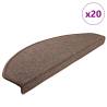  Stair Mats 20 pcs Coffee Brown 65x24x4 cm Colour coffee brown Size 65 x 24 x 4 cm Quantity in Package 20 