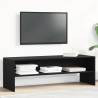  TV Cabinet Black Oak 120x40x40 cm Engineered Wood Colour black oak Quantity in Package 1 