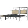 Sonoma Oak Bed Frame 120x190 cm - Stylish & Durable