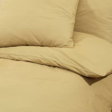 Light-weight Taupe Duvet Cover Set 140x200 cm - Hipomarket