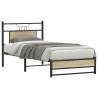 Sonoma Oak Bed Frame 75x190 cm - Stylish & Durable