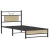 Sonoma Oak Bed Frame 75x190 cm - Stylish & Durable