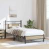 Sonoma Oak Bed Frame 75x190 cm - Stylish & Durable