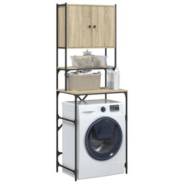 Washing Machine Cabinet Sonoma Oak - Space-Saving Storage