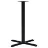 Bistro Table Leg Black - Sturdy Cast Iron | Hipomarket