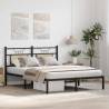 Sonoma Oak Bed Frame without Mattress - 137x190 cm