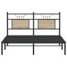 Sonoma Oak Bed Frame without Mattress - 137x190 cm