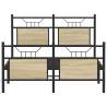 Sonoma Oak Bed Frame 120x200 cm | Stylish & Durable Design