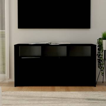 Stylish Black TV Cabinet - 102x37.5x52.5 cm | HipoMarket